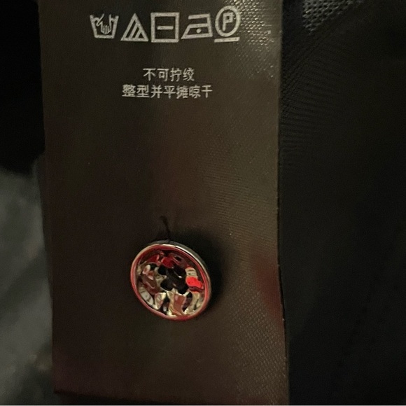 Maeve Anthropologie Black Lace Button Shoulder Romantic Feminine Charming Top MP - Picture 11 of 14